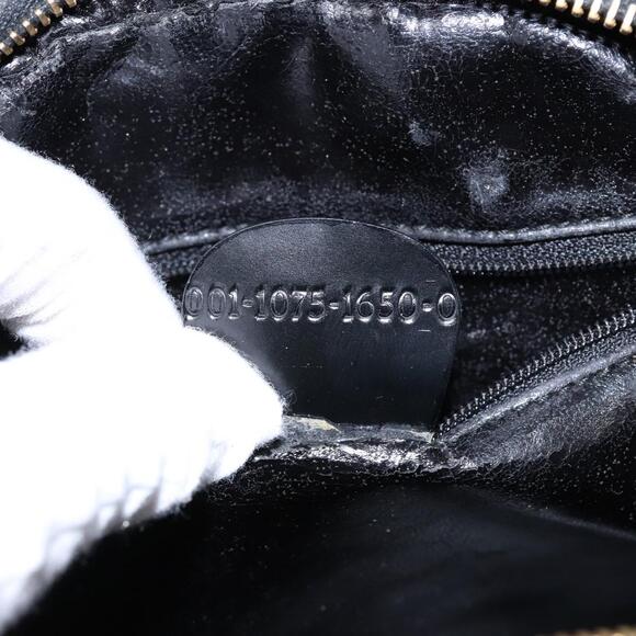 GUCCI Shoulder Bag Enamel Black Gold 001 1075 1650 0 - Picture 13 of 13